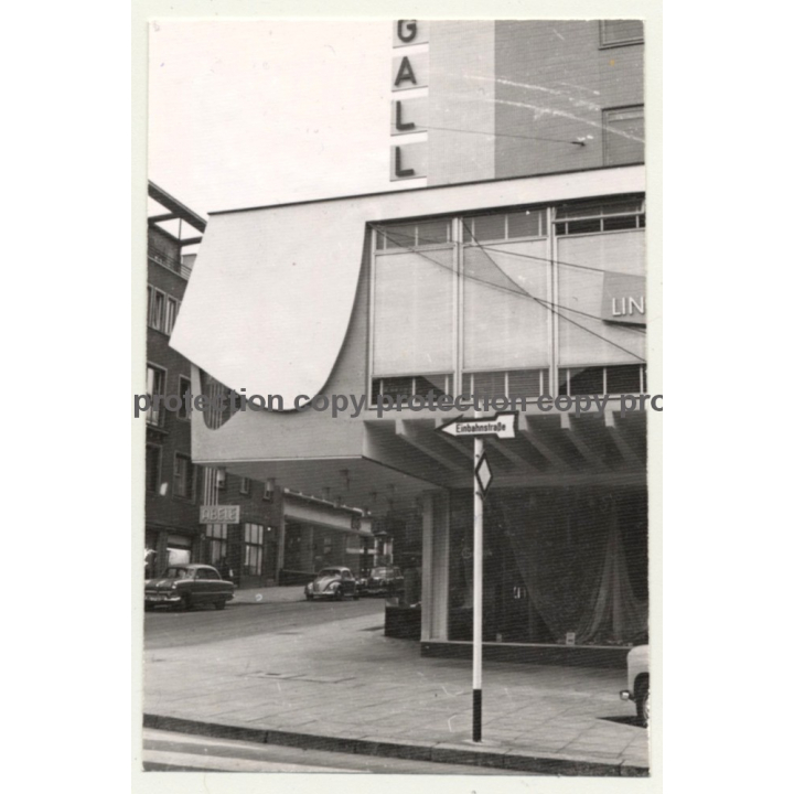 70174 Stuttgart: Theodor-Heuss Strasse 8 / Büchsenstrasse (Vintage Photo 1958)