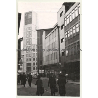 70173 Stuttgart: Kirchstraße - Marktplatz - Tritschler (Vintage Photo 1958)