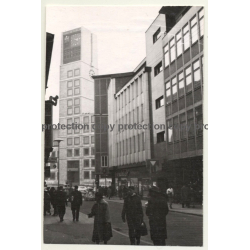 70173 Stuttgart: Kirchstraße - Marktplatz - Tritschler (Vintage Photo 1958)