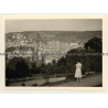 70178 Stuttgart: Silberburg - Karlshöhe / Blick Auf Stuttgart *1 (Vintage Photo 1959)