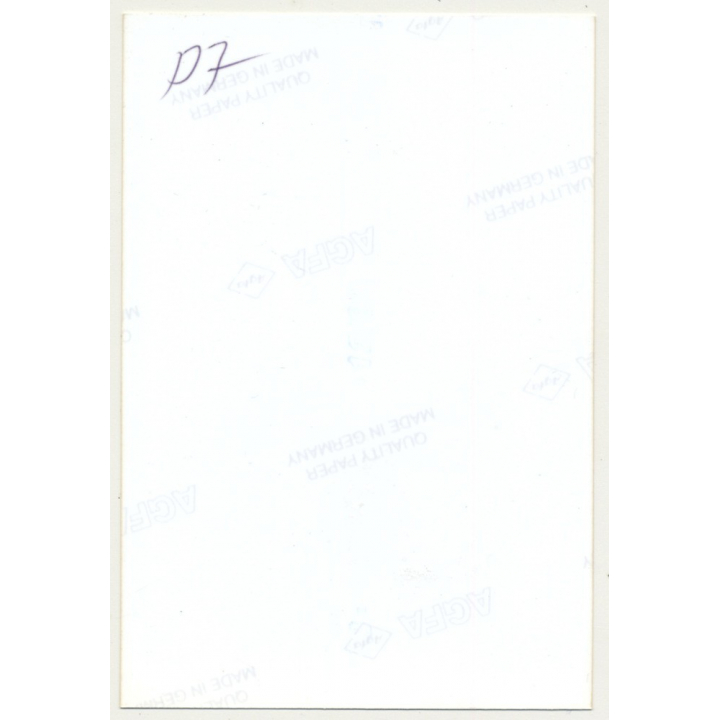 Tall Slim Blonde Semi Nude Bunny *3 / Garter (Vintage Photo GDR 1980s)