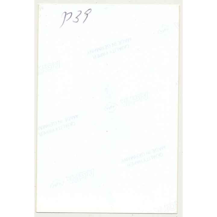 Tall Slim Blonde Semi Nude Bunny *10 / Panties (Vintage Photo GDR 1980s)