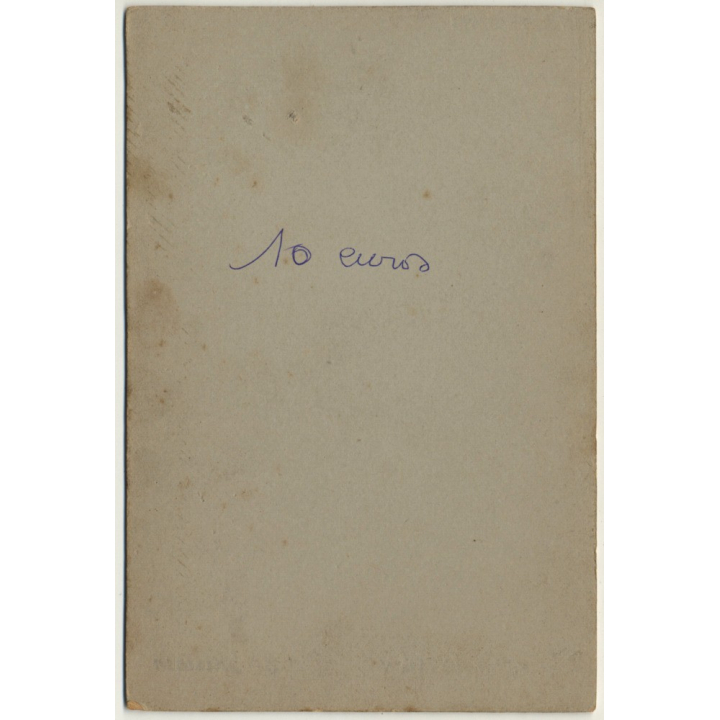 Ulysse Gandibleu: Fishmongers - Poissoniers - Profession (Vintage Cabinet Card ~1890s/1900s)