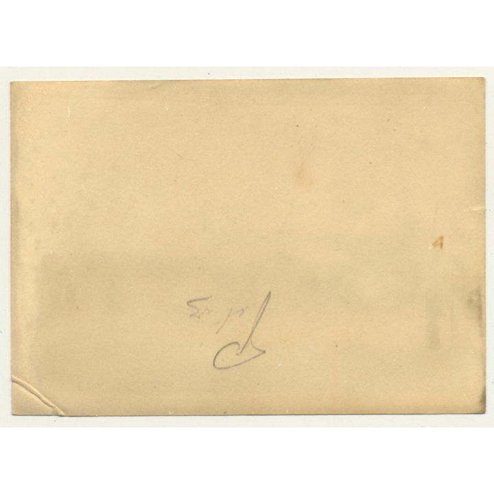 Airplane On Airfield /  Sabena Gangway  (Vintage Photo Belgium ~1950s)