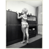 Blonde Woman With Beehive & Huge Butt *2 / Striptease (Vintage Photo: Seufert 50s/60s)