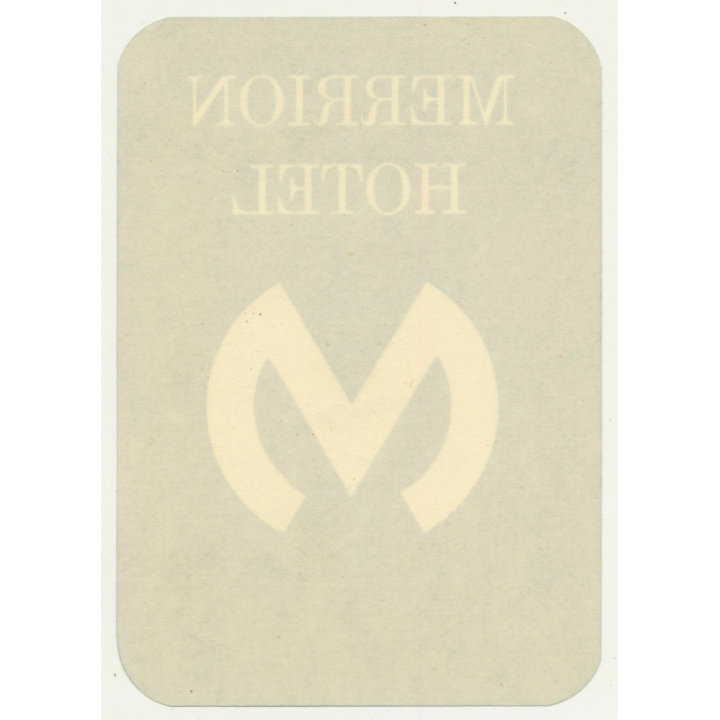 Merrion Hotel - Leeds / Great Britain (Vintage Luggage Label)