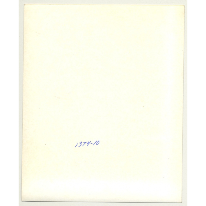 Smoking Mistress & Tied Slave Girl / Gag - BDSM (Vintage Photo USA ~1970s)