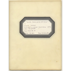Lydia Nash / Bruxelles: Non, Non, Non Et Non (Vintage Photo 1980s)