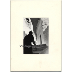Lydia Nash / Bruxelles: Crying Boy Holds On To Daddy (Vintage Photo 1980s/1990s)