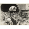 Netherlands: Goup Of Workers - Dike/Canal Construction  (Vintage Photo ~1920s)