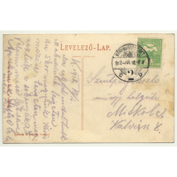 Máramarosszigetröl / Hungary: Lyceum Utcza - Lyceum Street (Vintage Postcard 1912)