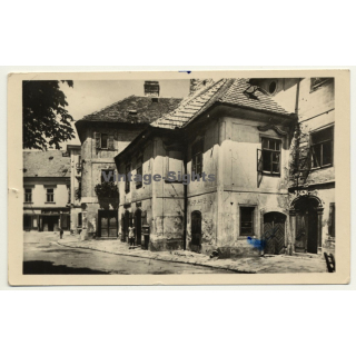 Sopronból - Ödenburg / Hungary : Street View (Vintage RPPC)