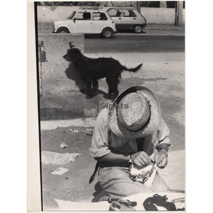 Lydia Nash / Bruxelles: Spanish Street Scene (Vintage Photo 1980s/1990s ~ DIN A3)