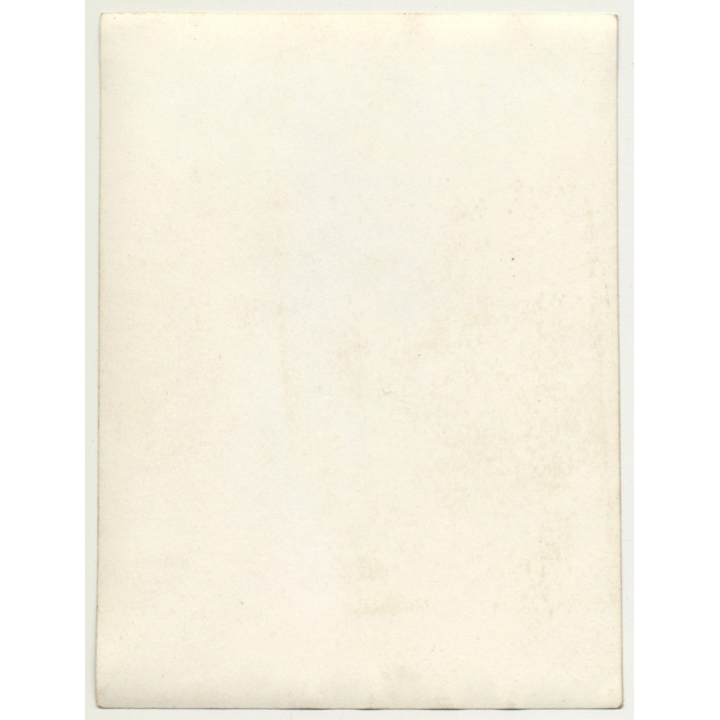 Petite Woman With Latex Face Mask Tied To Rack / BDSM (Vintage Photo  ~1950s/1960s)