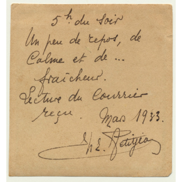 Congo Belge: Portrait Of Belgian Colonial Master / Hat (Vintage Photo 1933)