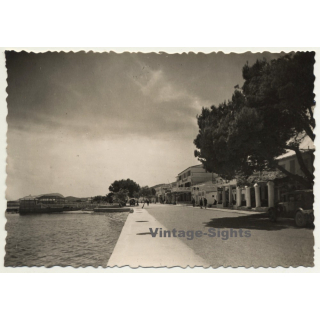 Pollensa - Pollença / Mallorca: El Puerto / Hotel Miramar (Vintage RPPC ~1950s)