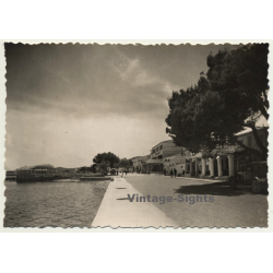 Pollensa - Pollença / Mallorca: El Puerto / Hotel Miramar (Vintage RPPC ~1950s)