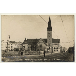 Helsinki / Finland: National Museum / Kansallis Museo (Vintage RPPC Gelatin Silver)