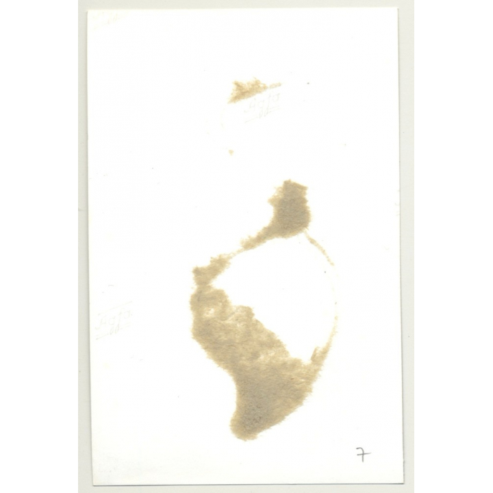 Darkhaired Beauty In Black Dress Tied Up / Bondage - BDSM (Vintage Photo ~1960s)