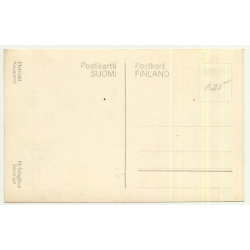 Helsinki / Finland: Kauppatori - Market - Port (Vintage RPPC Gelatin Silver)