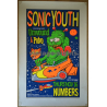 Sonic Youth, Unwound & Polvo (Vintage Concert Silk Screen Print 1995 1.ED / Uncle Charlie)