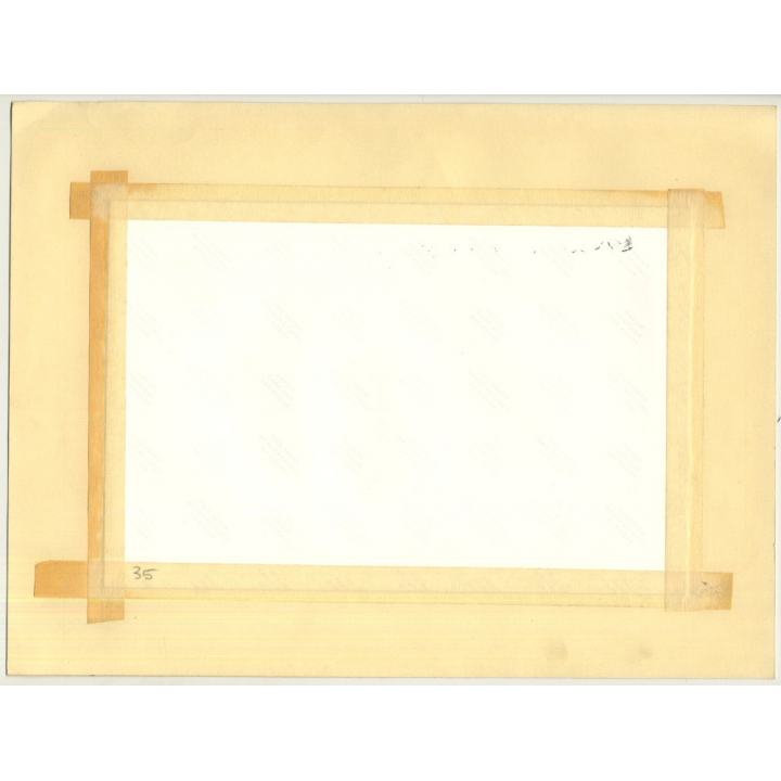 Lydia Nash / Bruxelles: Painted Poster Wall (Vintage Photo ~1980s/1990s)