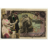 Cincuenta Pesetas - El Banco de España - Billete / Pareja - Mandolina (Vintage RPPC)