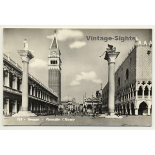 Venice / Italy: Piazzaretta San Marco / St. Marcs Square (Vintage RPPC)