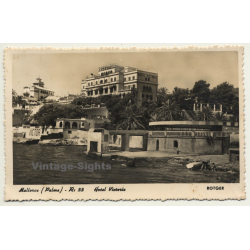 Palma De Mallorca / Spain: Hotel Victoria (Vintage RPPC Gelatin Silver)