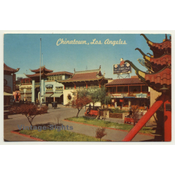 Los Angeles / USA: Chinatown - Phoenix Pastries - Forbidden Palace (Vintage Postcard)