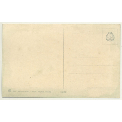 Italy: Nesso - Lago Di Como (Vintage Postcard Brunner & Co)