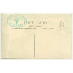 Pact Of Locarno: Hans Luther - Gustav Stresemann (Vintage RPPC 1925)