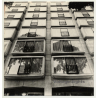 Bruxelles: Hotel Mac Donald - Facade Detail / Architecture - M.Lambrichs (Vintage Photo ~1960s)