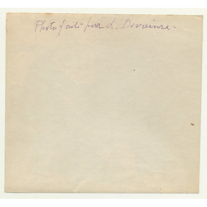 Belgian Wooden Shoemaker At Work / Clogs - Klumpen (Vintage Photo ~1920s/1930s)