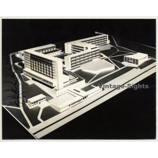 Bruxelles: Ecole Et Pensionnat De Forest / Architecture - M.Lambrichs (Vintage Photo ~1960s)