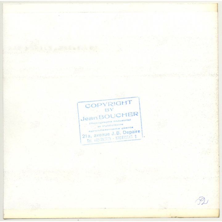 Bruxelles: Caisse General D'Epargne Et De Retraite Siege Social / Architecture - M.Lambrichs (Vintage Photo ~1960s)