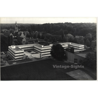 Bruxelles: U.L.B. Campus Solbosch Bâtiment H / Architecture - Lambrichs (Vintage Photo ~1960s/1970s)