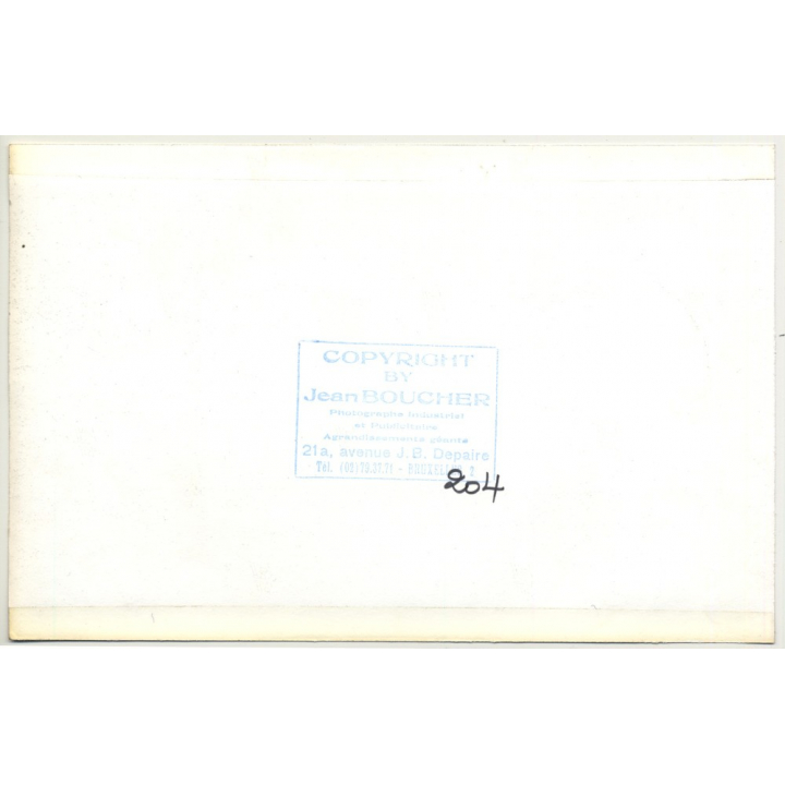 Bruxelles: U.L.B. Campus Solbosch Bâtiment H / Architecture - Lambrichs (Vintage Photo ~1960s/1970s)