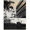 Bruxelles: U.L.B. Sciences Humaines - Facade / Architecture - Lambrichs (Vintage Photo ~1960s/1970s)