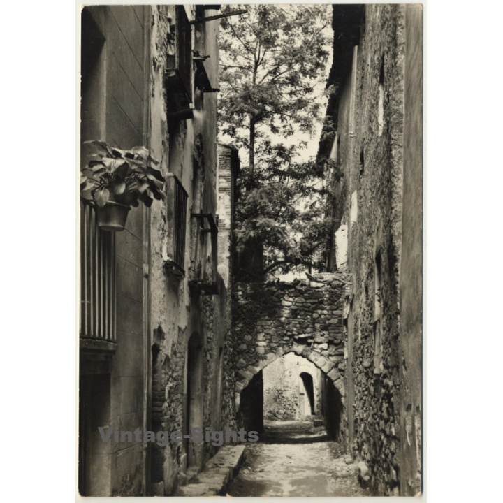 Montblanch / Tarragona: Calle De Los Jueus - Judaica (Vintage RPPC 1959)
