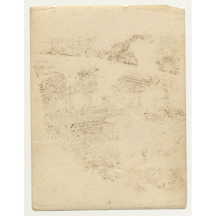 Congo-Belge: Whole Tribe On Shore Are Watching Local Fishers (Vintage Photo Sepia ~1910s/1920s)