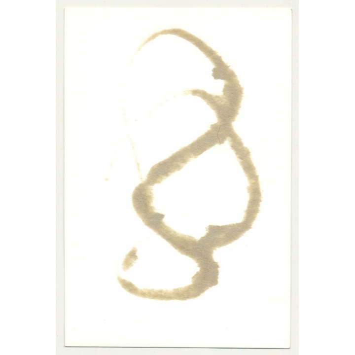 Pretty Shorthaired Semi Nude / Handcuffed - Choker - BDSM (Vintage Photo GDR 1960s)