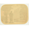 Oslo / Norway: Hotel Continental - Theatercaféen (Vintage Luggage Label)