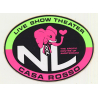 Casa Rosso - Live Show Theater (Vintage Sticker / Amsterdam Erotic Theatre)