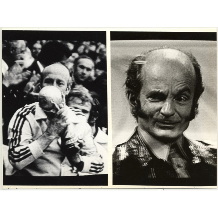 Rheine: 2 Lokführer In Dampflok 012 063-4 (Vintage Photo B/W ~1970s)