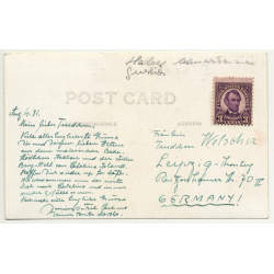 California / USA: Chenango Valley State Park (Vintage Postcard RPPC 1931)