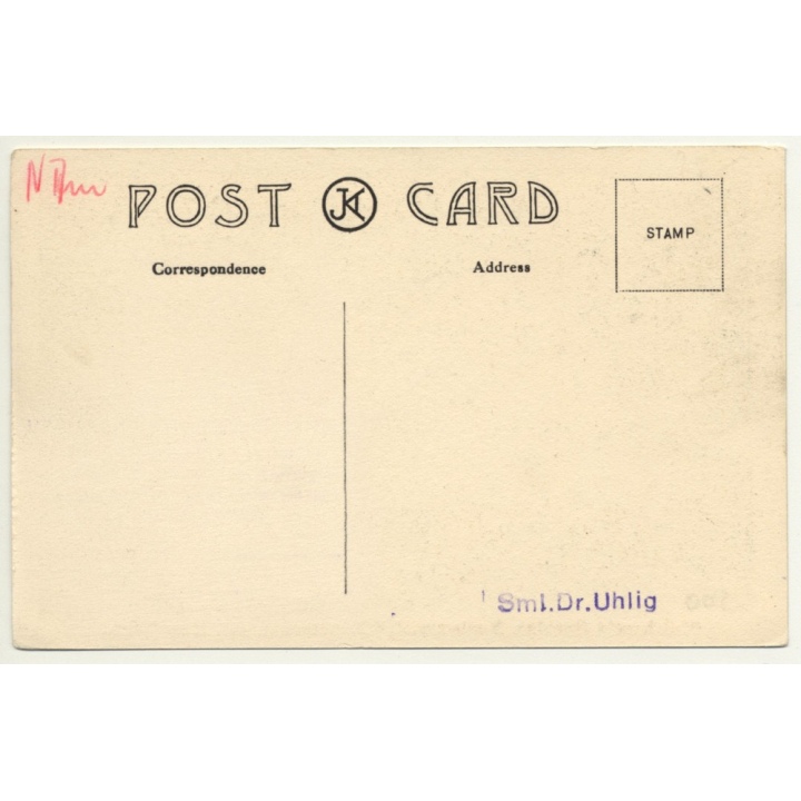 USA: Lüchow's German Restaurant, 14th Street, New York (Vintage Postcard)