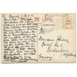 Bermuda / British Overseas Territory: White Swan Tea House (Vintage Postcard 1914)