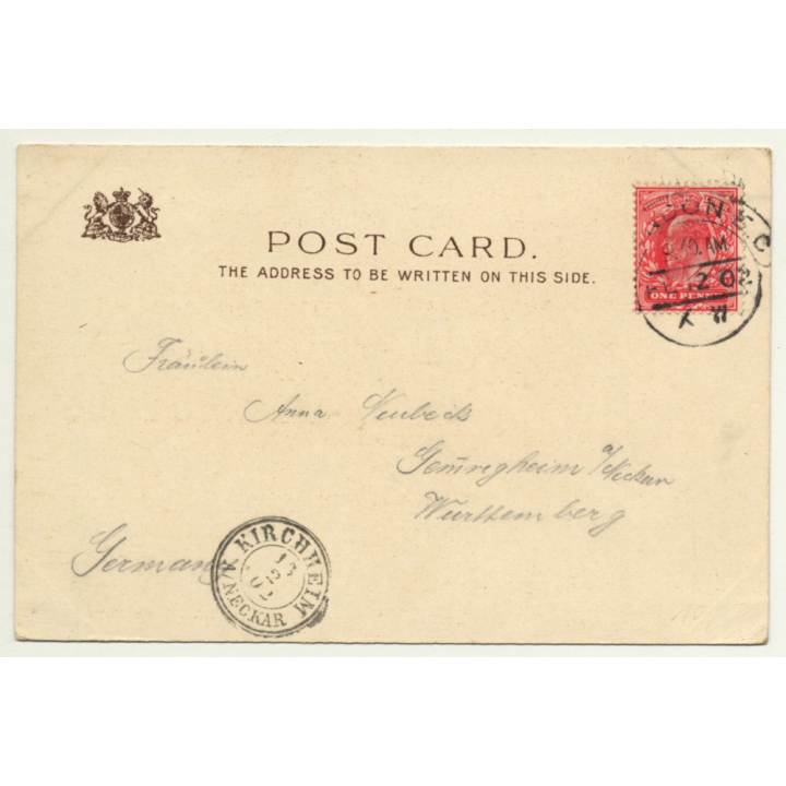 London / UK: Bank Of England - Royal Exchange (Vintage Postcard Raphael Tuck 1903)