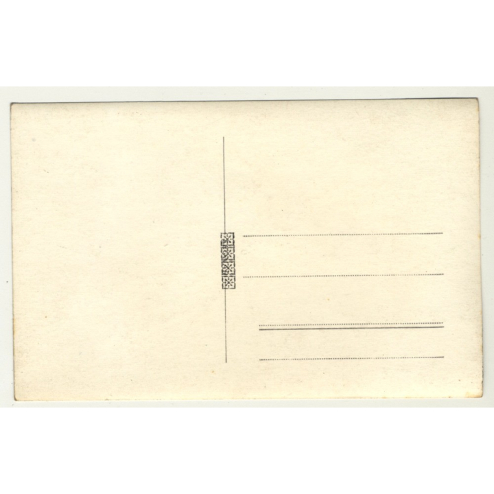 Stroller In Forest / Trees (Vintage RPPC Belgium ~1930s/1940s)